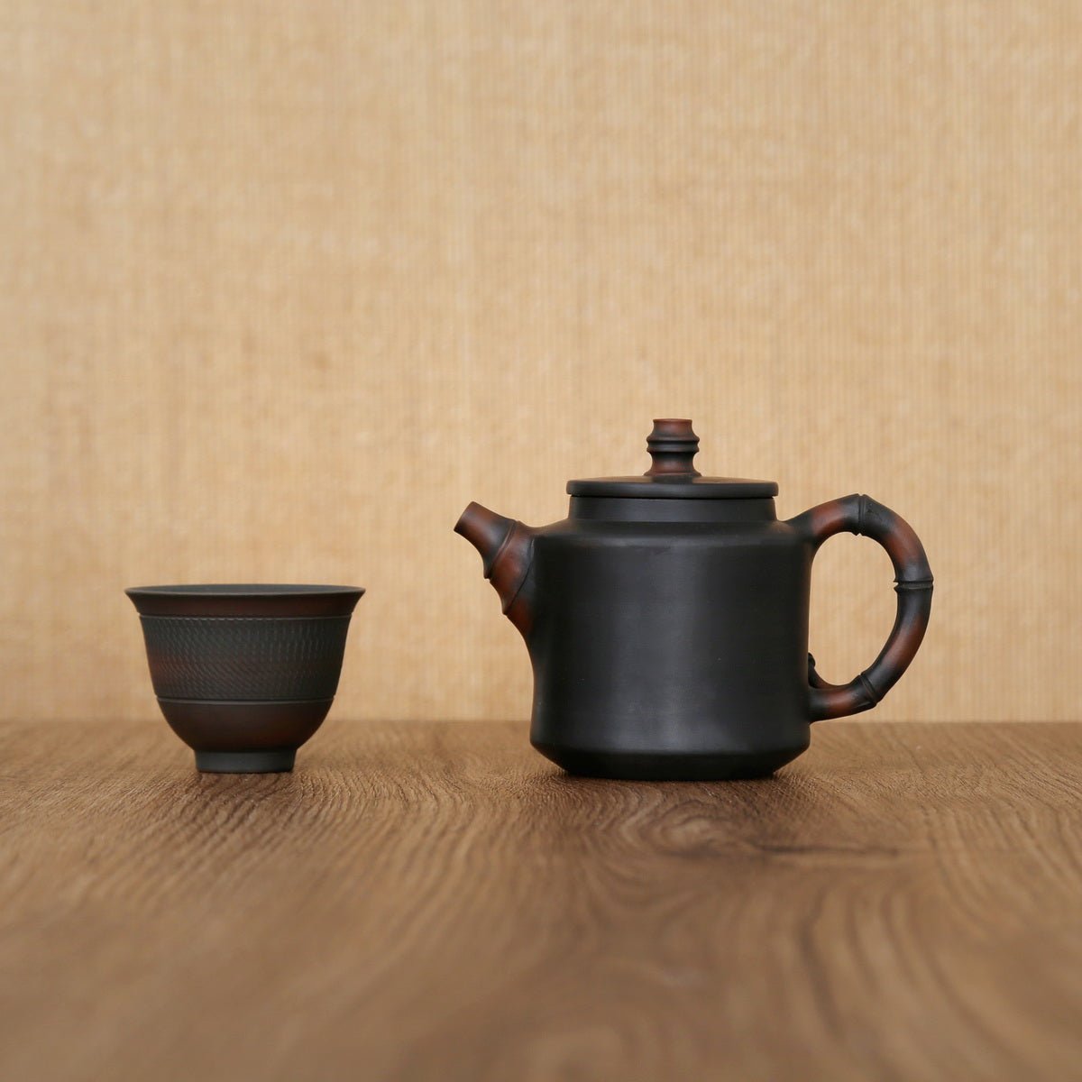 Single Teapot,Purple Pottery (Zhu Jie) - Taishan Tea Club