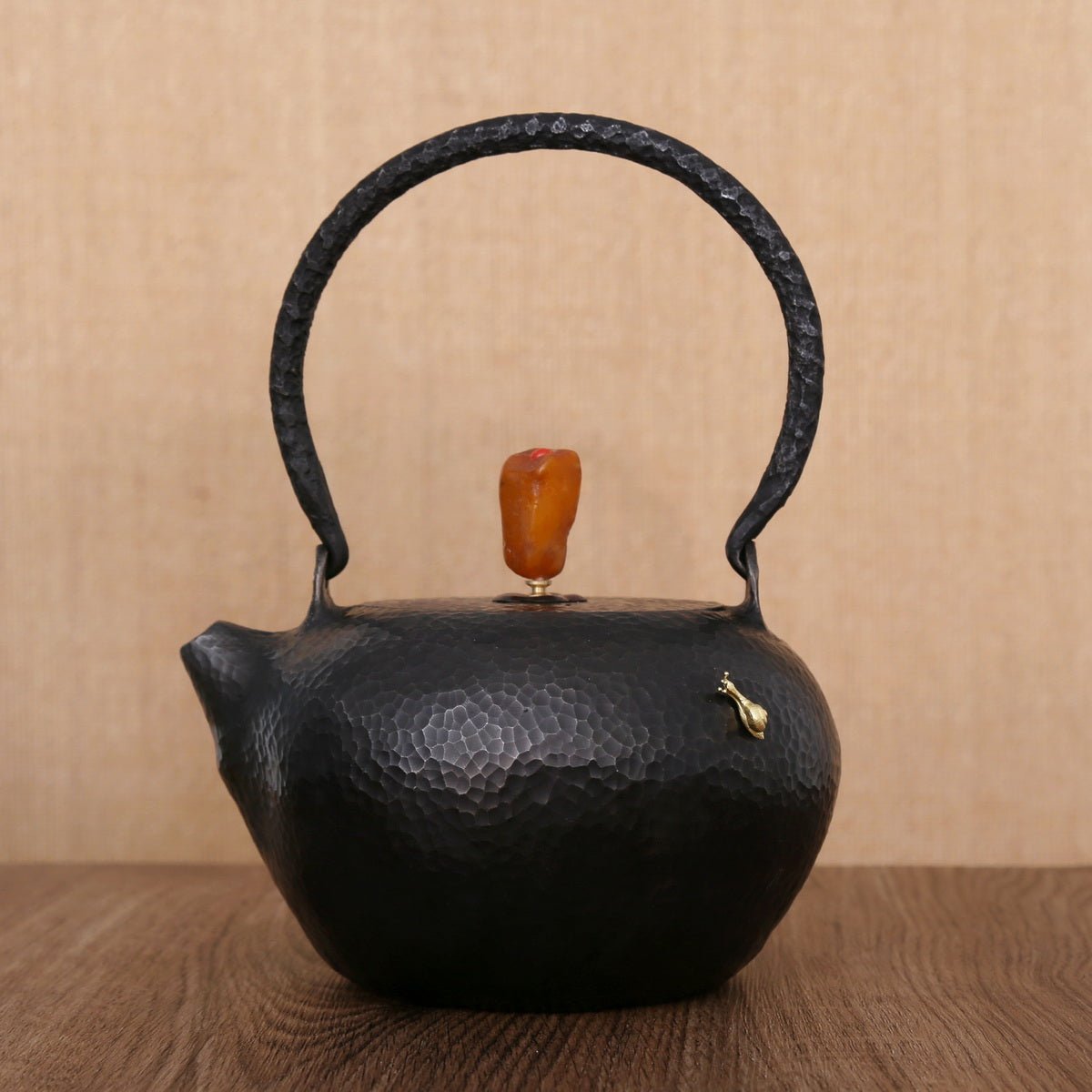 Small Copper Snail Magnet Kettle Accessories - Taishan Tea Club